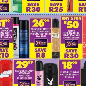 Perfume at Shoprite