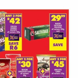 Crackers at Shoprite