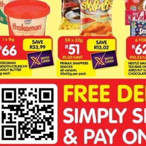 Snacks at Shoprite