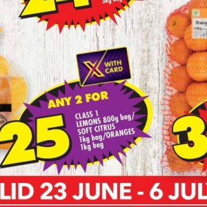 Lemons at Shoprite