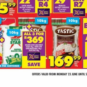 Rice at Shoprite