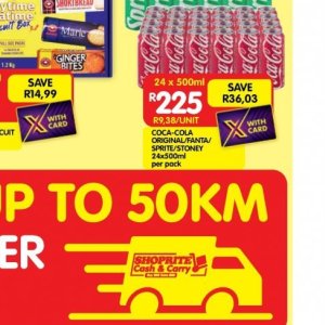 Fizzy drink at Shoprite