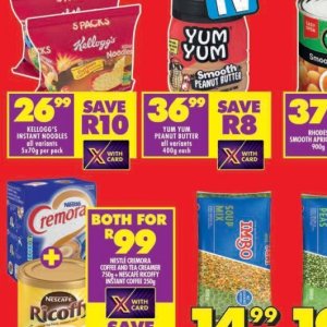 Noodles at Shoprite