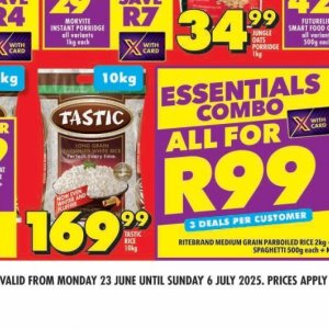 Rice at Shoprite