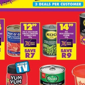 Juice at Shoprite