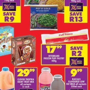 Puff pastry at Shoprite