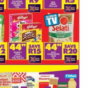 Sugar at Shoprite