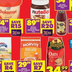 Chocolate at Shoprite