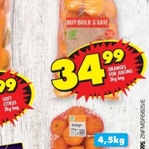 Oranges at Shoprite