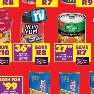 Butter at Shoprite