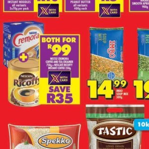 Coffee nescafe  at Shoprite