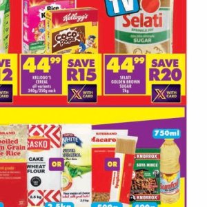 Sugar at Shoprite