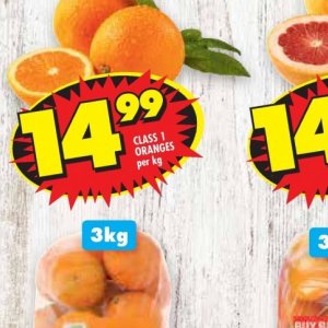 Oranges at Shoprite