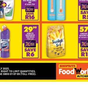 Bleach at Shoprite