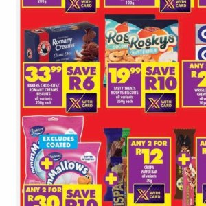 Biscuits at Shoprite