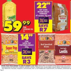 Popcorn at Shoprite