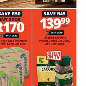 Coffee jacobs  at Checkers