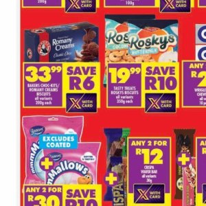 Biscuits at Shoprite