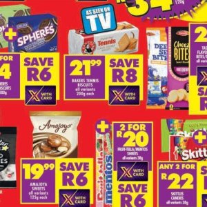 Biscuits at Shoprite