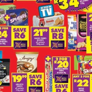Biscuits at Shoprite