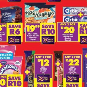 Biscuits at Shoprite