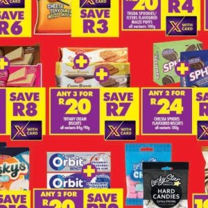 Biscuits at Shoprite