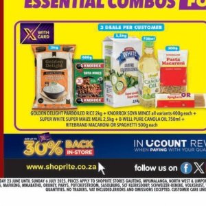 Rice at Shoprite