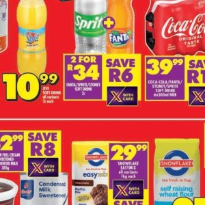 Fizzy drink at Shoprite