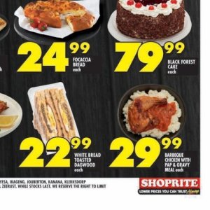 Bread at Shoprite