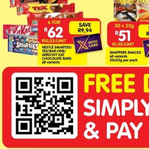 Chocolate at Shoprite