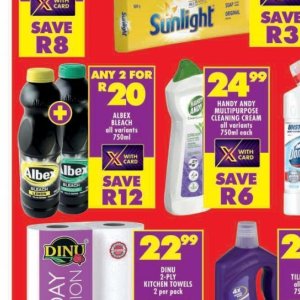 Bleach at Shoprite