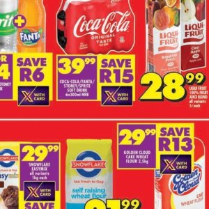 Fizzy drink at Shoprite