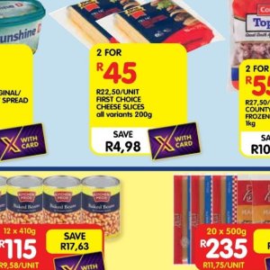 Cheese at Shoprite
