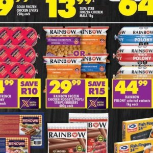 Burgers at Shoprite