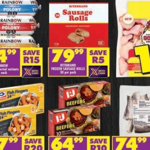 Sausage at Shoprite