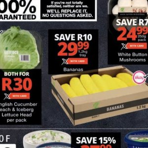 Bananas at Checkers