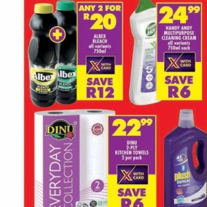 Bleach at Shoprite