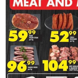 Pork at Shoprite