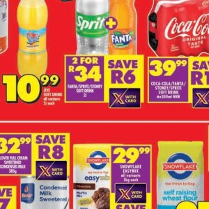 Fizzy drink at Shoprite