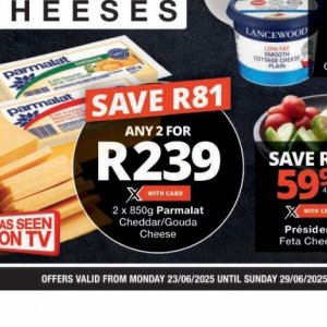 Cheese at Checkers