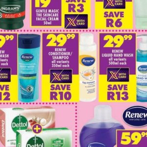 Shampoo at Shoprite
