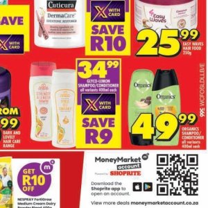Shampoo at Shoprite