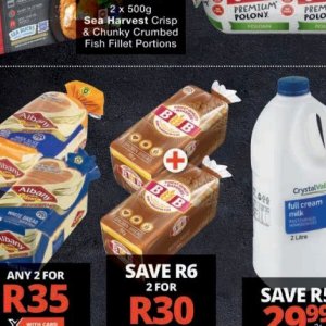 Bread at Checkers