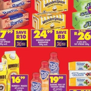 Margarine at Shoprite