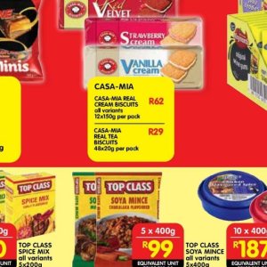 Cream at Shoprite