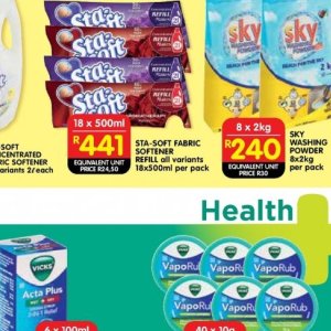 Softener at Shoprite