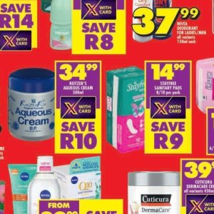 Cream at Shoprite