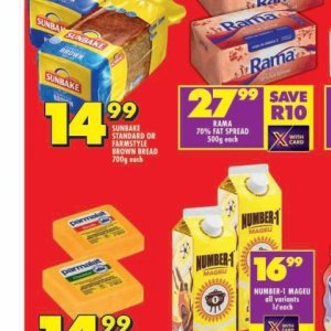 Bread at Shoprite