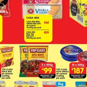 Tea at Shoprite