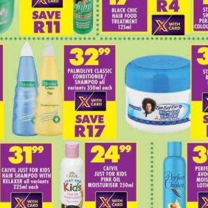 Shampoo at Shoprite